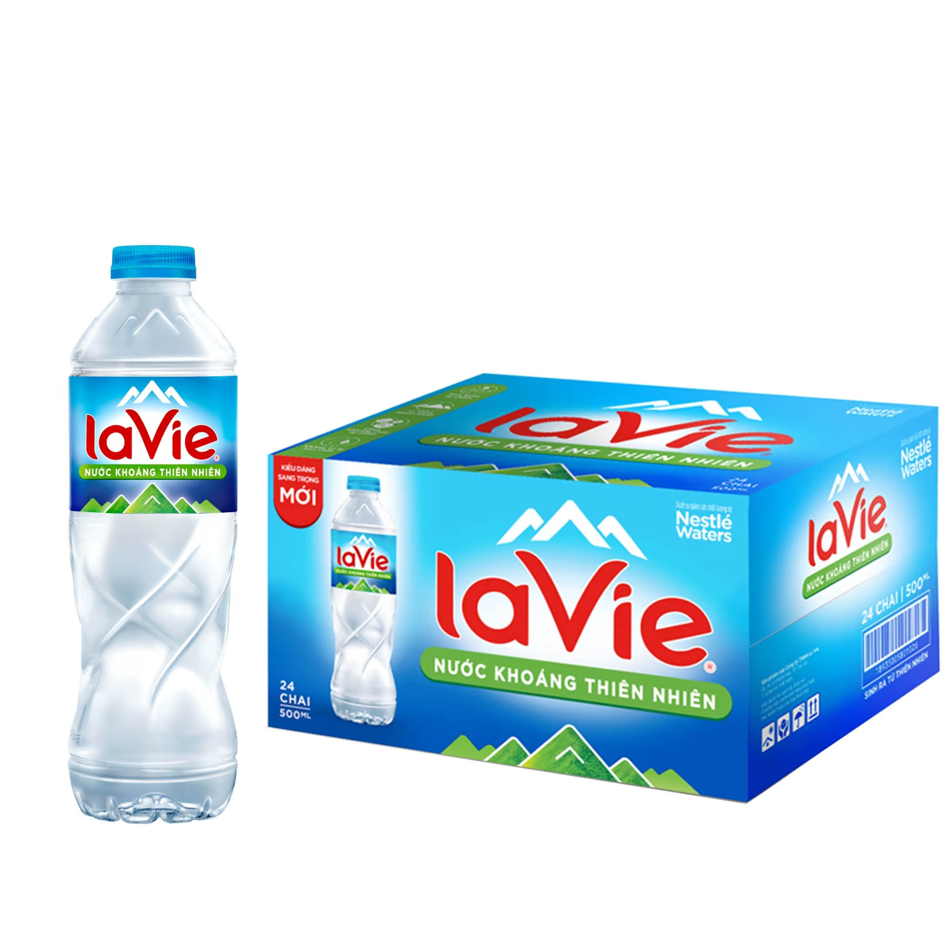 lavie-500ml-chai-moi Nước khoáng LaVie 500ml