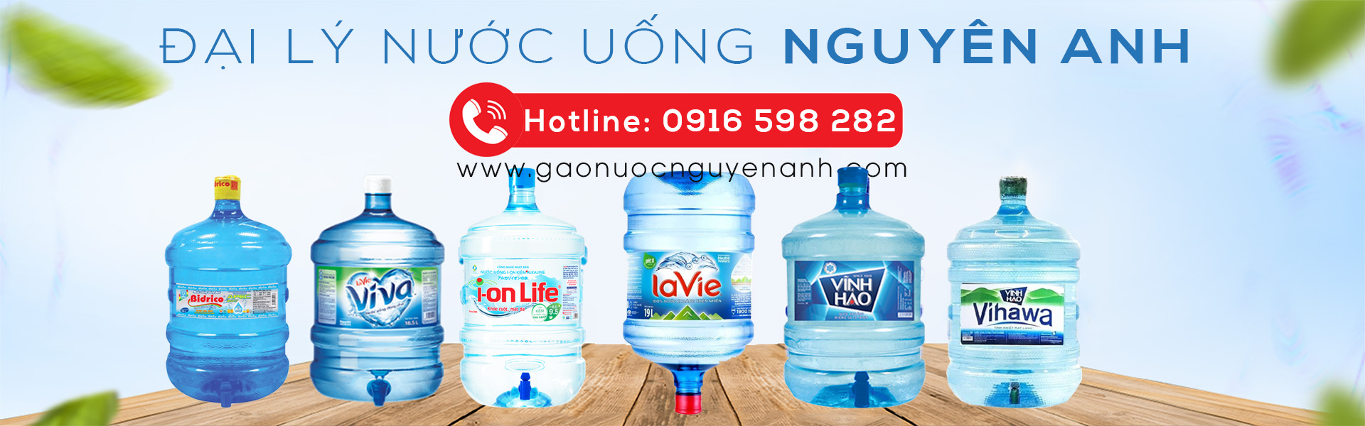 Đại lý giao nước uống Nguyên Anh