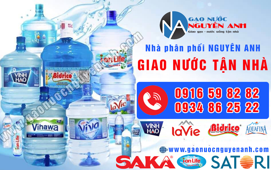 Đại lý đổi nước, giao nước uống tận nơi Nguyên Anh Water