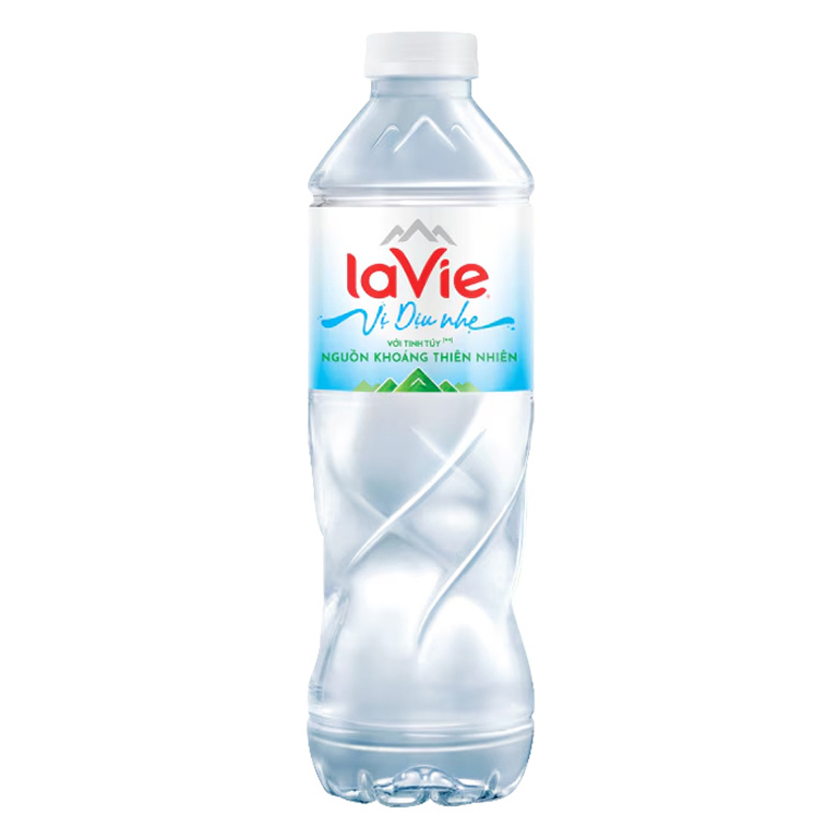 lavie-500ml-diu-nhe-4 Nước LaVie 500ml Vị Dịu Nhẹ