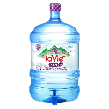 Bình La Vie+ Kiềm có khoáng thiên Nhiên 18.5L (BÌNH VÒI)