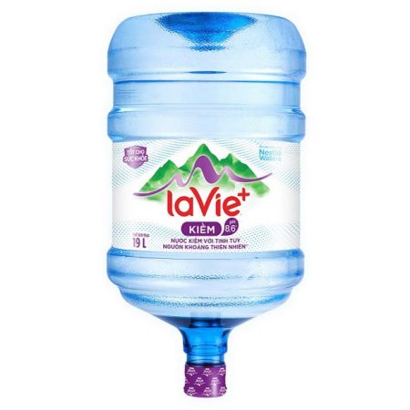 Bình La Vie+ Kiềm có khoáng thiên Nhiên 19L (BÌNH ÚP)